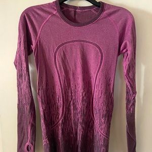 Lululemon long sleeve swiftly